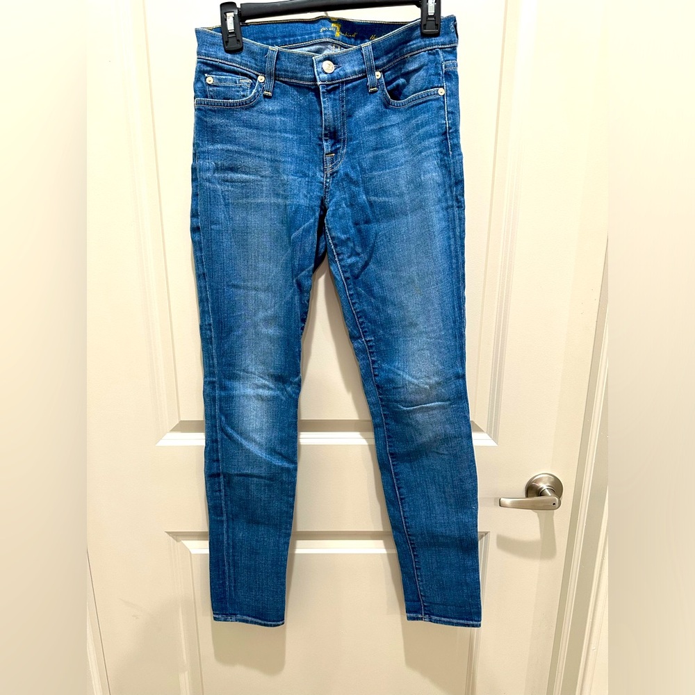 7 For All Mankind size 28 women’s straight jeans